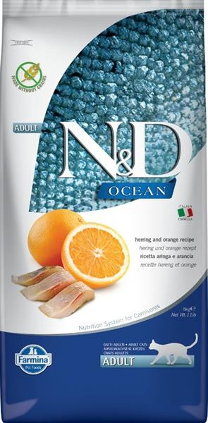 N&D OCEAN Cat GF Herring & Orange 10 kg
