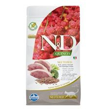 N&D Quinoa CAT Neutered Duck &Broccoli&Asparagus 5 kg