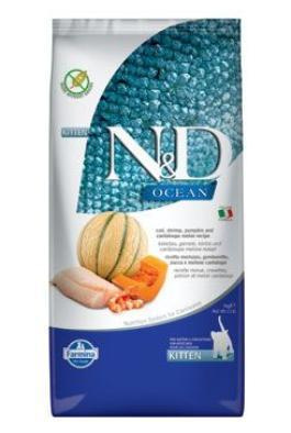 N&D OCEAN CAT Kitten Cod & Shrimp & Pumpkin&Melon 5 kg 