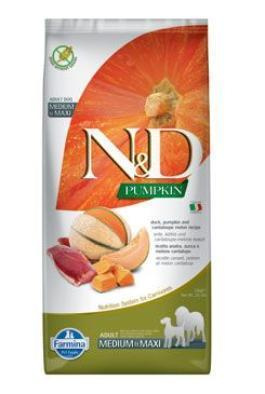N&D Pumpkin DOG Adult M/L Duck & Cantaloupe melon 12 kg