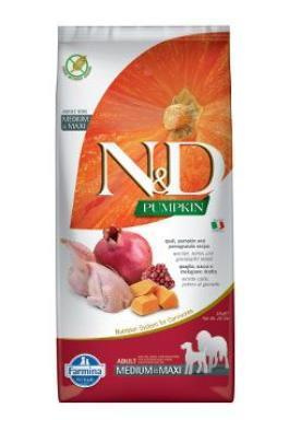 N&D Pumpkin DOG Adult M/L Quail & Pomegranate 12 kg