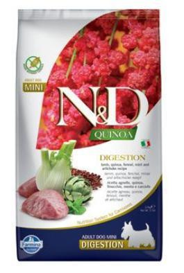 N&D Quinoa DOG Digestion Lamb & Fennel Mini 2,5 kg