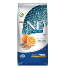 N&D OCEAN CAT NEUTERED Adult Herring & Orange 1,5 kg