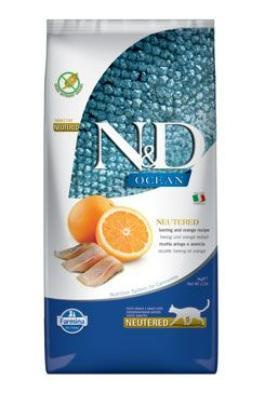 N&D OCEAN CAT NEUTERED Adult Herring & Orange 5 kg 
