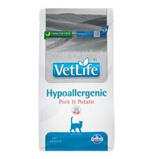 Vet Life Natural CAT Hypo Pork & Potato 1,5 kg