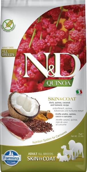 N&D Quinoa DOG Skin&Coat Duck M/L 7 kg 