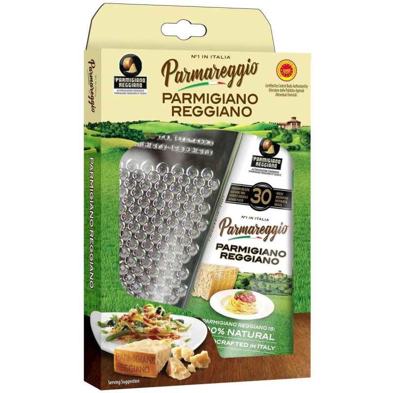 Parmareggio Parmigiano Reggiano 30 měsíců a struhadlo
