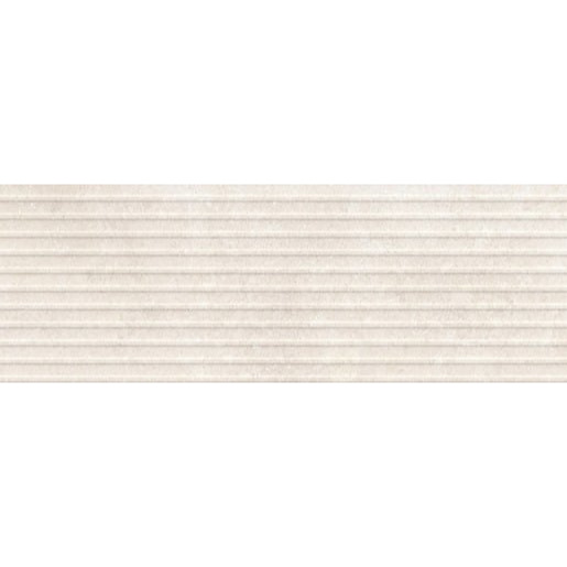 Obklad Ragno Travertino bianco 3D cross cut 40x120 cm reliéfní RCUM