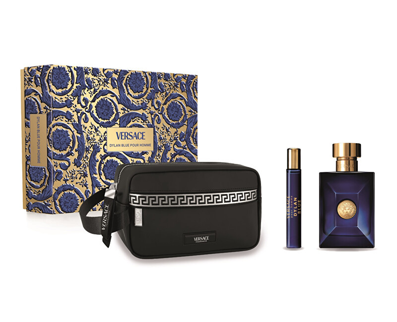 Versace Versace Pour Homme Dylan Blue - EDT 100 ml + EDT 10 ml + kosmetická taštička