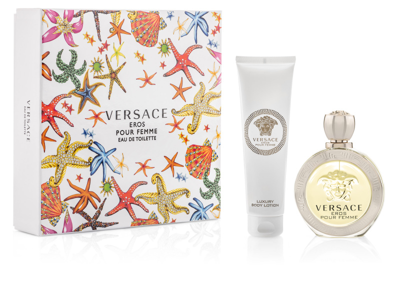 VERSACE Eros Pour Femme Eau de Toilette  Dárková kazeta