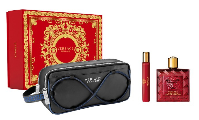 Versace Eros Flame - EDP 100 ml + EDP 10 ml + kosmetická taška