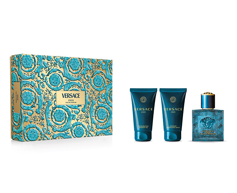 Versace Eros dárkový set pro muže 3 ks