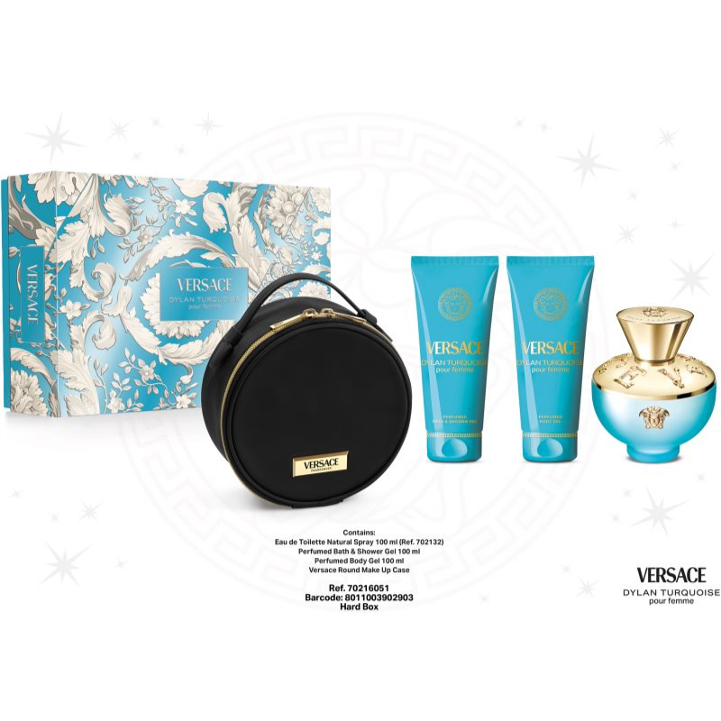 Versace Dylan Turquoise Pour Femme dárková sada pro ženy