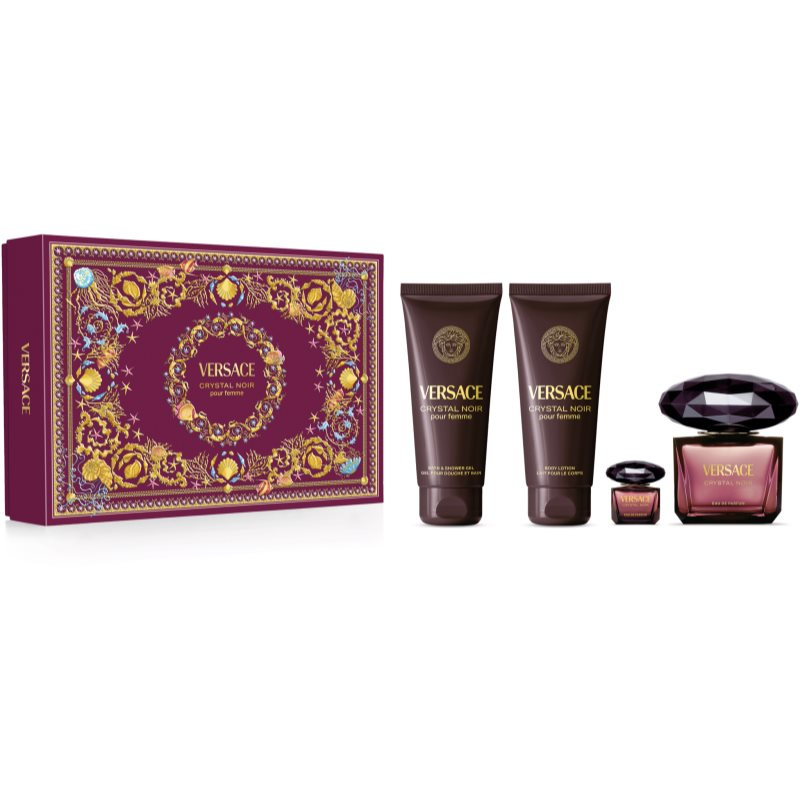 Versace Crystal Noir dárková sada pro ženy 1 ks
