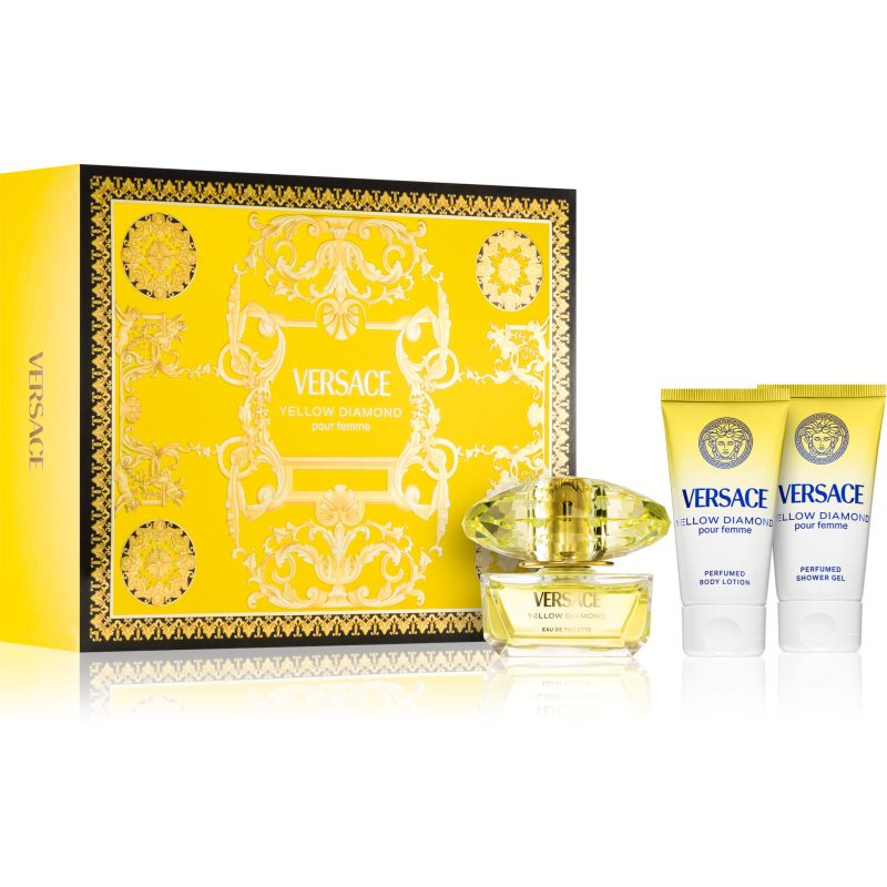 VERSACE Yellow Diamond (EdT 50ml+BL 50ml+SG 50ml)