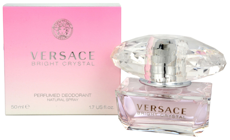 Versace Bright Crystal deodorant s rozprašovačem pro ženy 50 ml