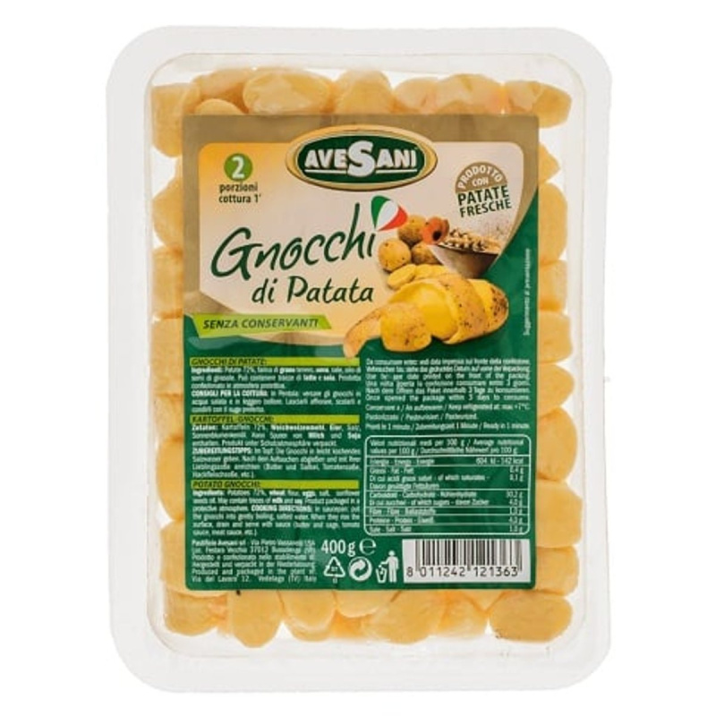 Avesani Gnocchi di patata fresche - z čerstvých brambor