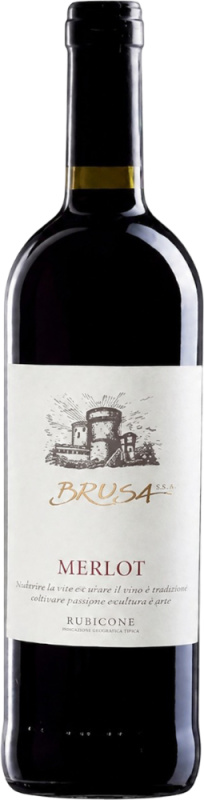 Brusa Brusa Merlot Rubicone Rosso IGT
