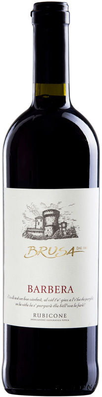 Brusa Barbera Rubicone 11% 0.75l