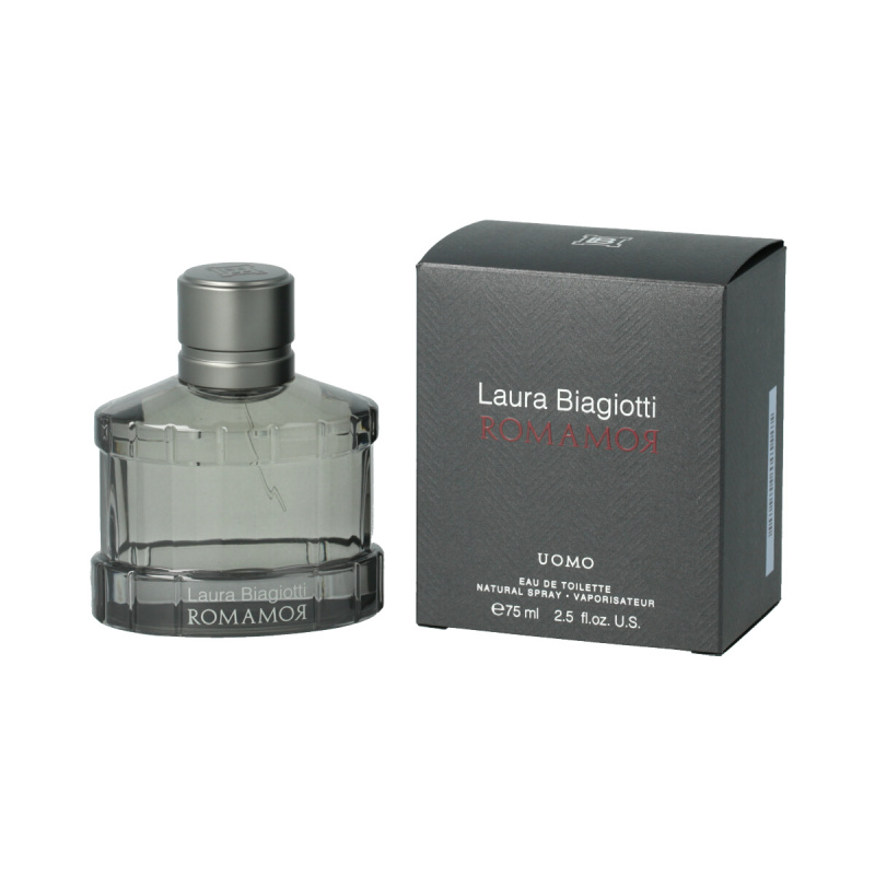 Laura Biagiotti Romamor Uomo toaletní voda pro muže 75 ml
