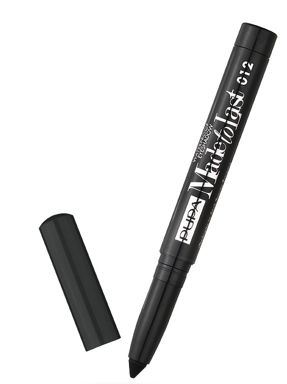 PUPA Milano Voděodolné oční stíny v tužce Made To Last (Waterproof Eyeshadow) 1,4 g 012 Extra Black