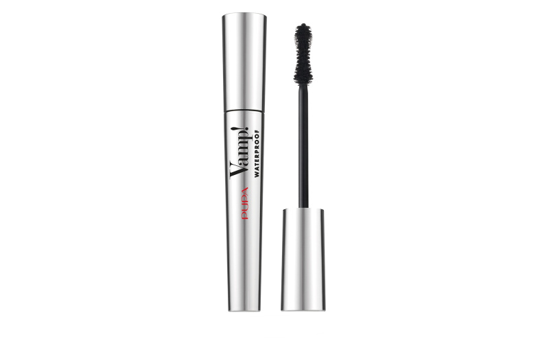 PUPA Milano Vamp! Waterproof voděodolná řasenka pro objem a natočení řas odstín 001 Black 9 ml