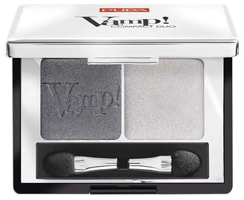 PUPA Milano Oční stíny Vamp! (Compact Duo Eyeshadow) 2,2 g 009 Silver Stone