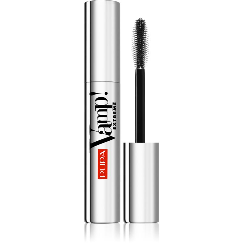 PUPA Milano Vamp! Extreme objemová řasenka v extra černé odstín 010 Extra Black 12 ml