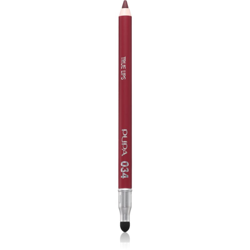 PUPA Milano True Lips konturovací tužka na rty odstín 034 Red Plum 1.2 g
