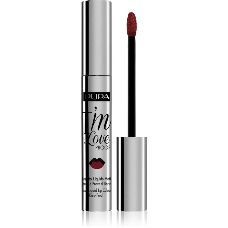 PUPA Milano I´m Loveproof matná tekutá rtěnka pro dlouhotrvající efekt odstín 006 Vintage Rose 2.7 ml