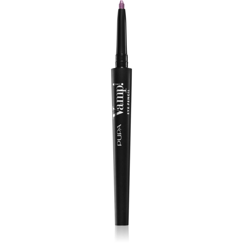 PUPA Milano Vamp! Eye Pencil voděodolná tužka na oči 2 v 1 odstín 104 Irreverent Violet 0.35 g