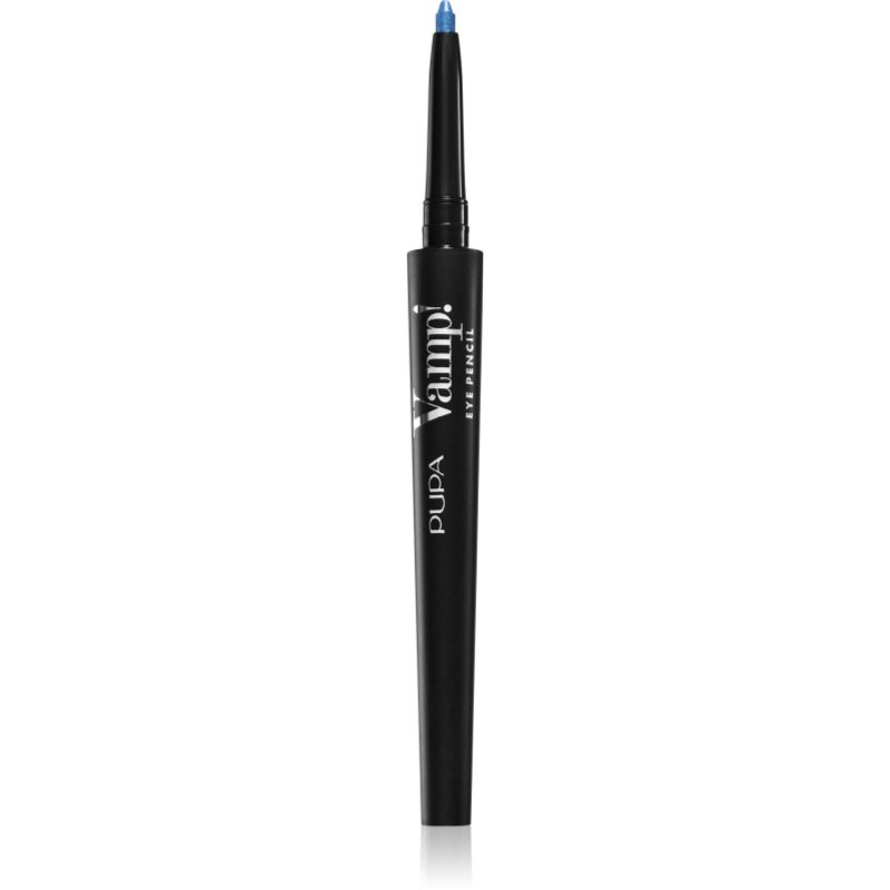 PUPA Milano Vamp! Eye Pencil voděodolná tužka na oči 2 v 1 odstín 403 Eccentric Blue 0.35 g