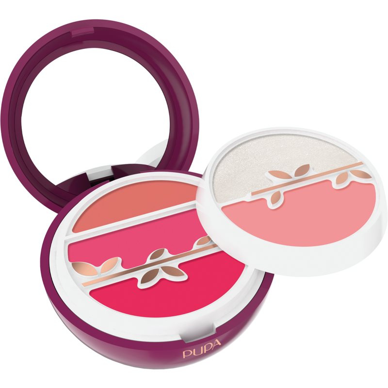 PUPA Milano All You Need Is Owl Owl paletka pro líčení očí a rtů více odstínů VIOLET 1 ks