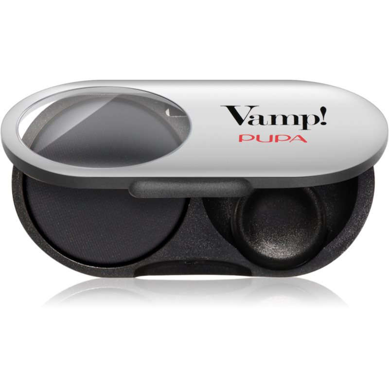 PUPA Milano Vamp! Radiant Baked Eyeshadow dlouhotrvající zářivé oční stíny odstín 300 Blackout - MATT 1 g