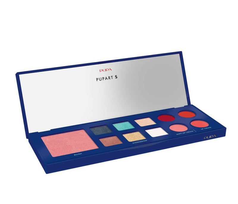 PUPA Milano Pupart S Blue paletka očních stínů 1 ks