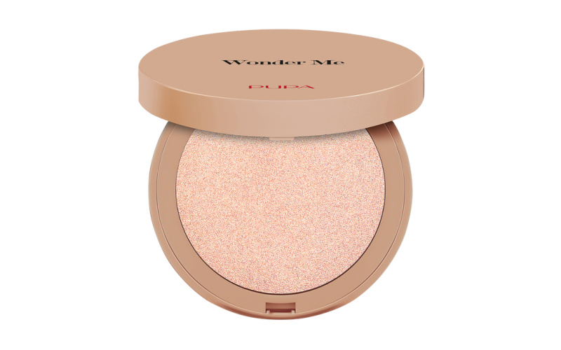 PUPA Milano Rozjasňovač Wonder Me Glow (Compact Face Highlighter) 7,5 g 101 Rose Gold