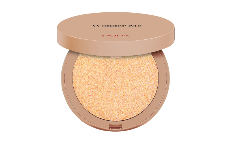 PUPA Milano Rozjasňovač Wonder Me Glow (Compact Face Highlighter) 7,5 g 102 Pure Gold