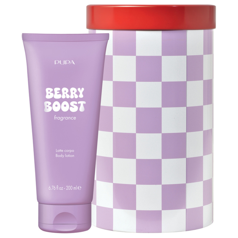 PUPA Milano Tělové mléko Berry Boost Happy Box (Body Lotion) 200 ml