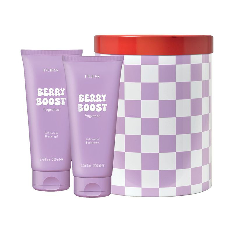 PUPA Milano Dárková sada Berry Boost Happy Box Kit 1