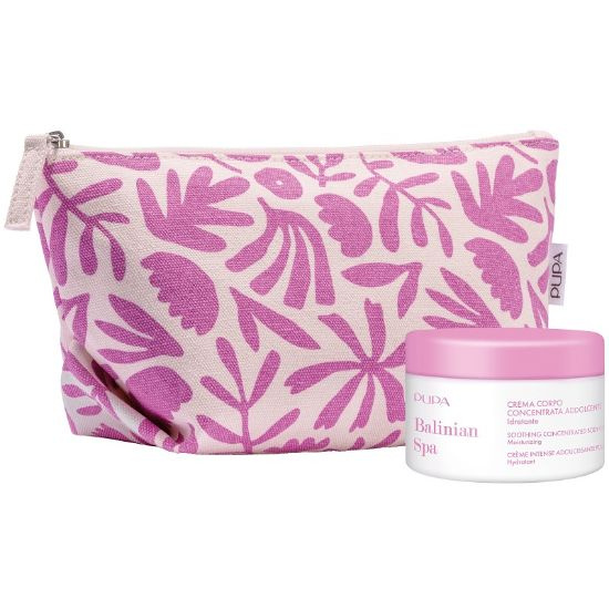 PUPA Milano Tělový krém s taštičkou Soothing Body Cream 150 ml