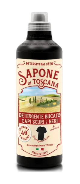 Sapone di Toscana prací gel 1000ml 40PD Capi Scuri eNeri