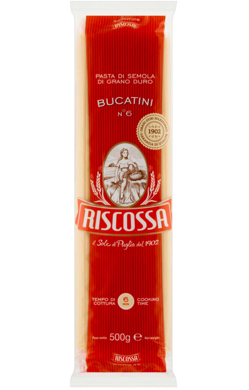 RISCOSSA dlouhé makarony (Bucatini) 500g