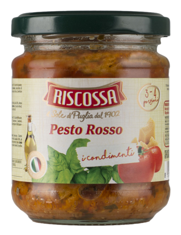 RISCOSSA Pesto rajčatové (Rosso) 180g