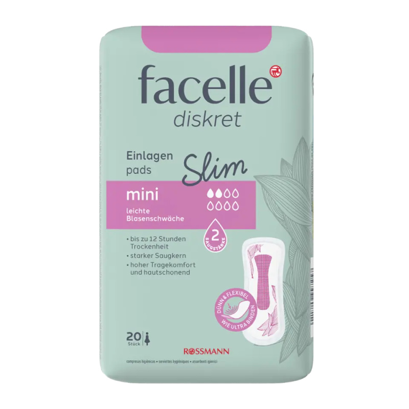 facelle Inkontinenční vložky Slim Mini 20 ks