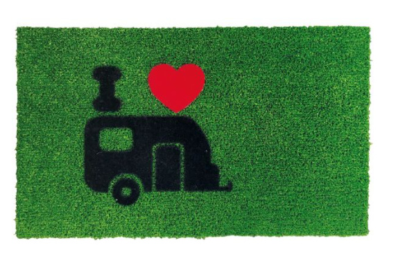 Camping Rohožka s motivem karavanu