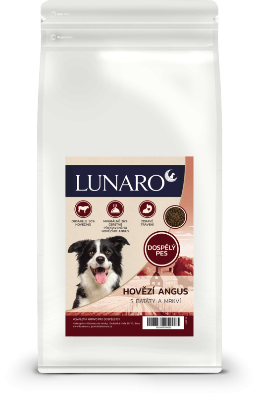 Lunaro Ebon Grace Adult 2kg - hovězí Angus s batáty