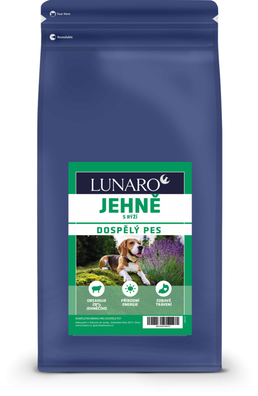 Lunaro Lamber Adult 1,5kg - jehně s rýží