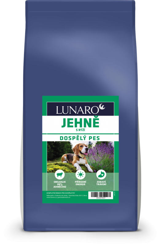 Lunaro Lamber Adult 10kg - jehně s rýží