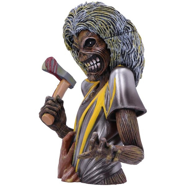Busta s úložným prostorem Nemesis Now Iron Maiden - Killers 17 cm Vícebarevná