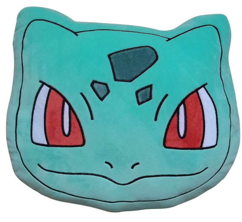 Herding Polštář Pokémon Bulbasaur 34 cm Zelená